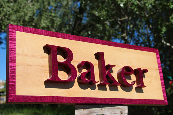 Name Sign, Home Built Workshop