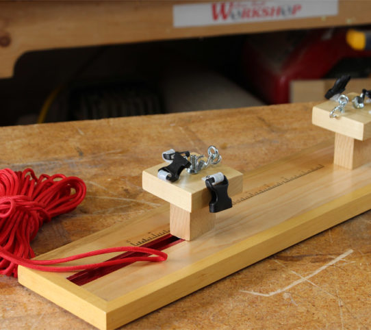 Paracord Jigs, Home Built Workshop