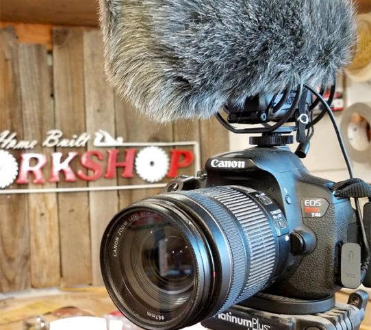 Video Gear Jan 2018, Home Built Workshop