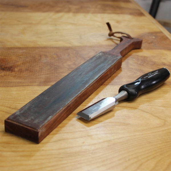 Leather and Wood Sharpening Strop - Home Built Workshop