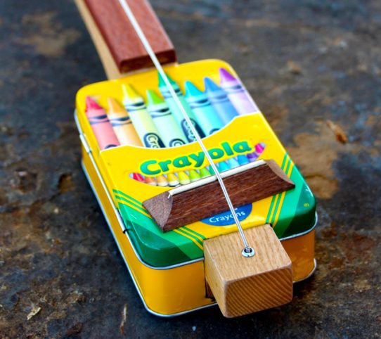 Crayon Box Diddley Bow