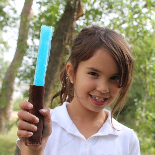 Leather Popsicle Sleeve