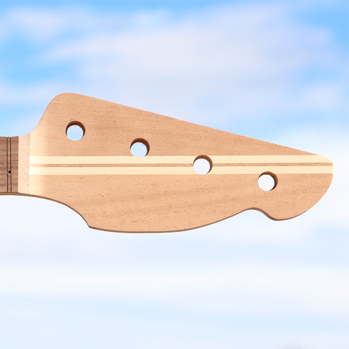 Bass Guitar Headstock by Home Built Workshop