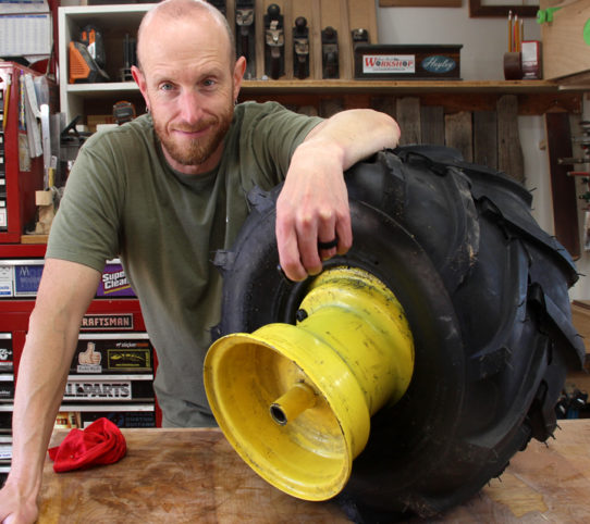 Changing Lawn Mower Rear Tires