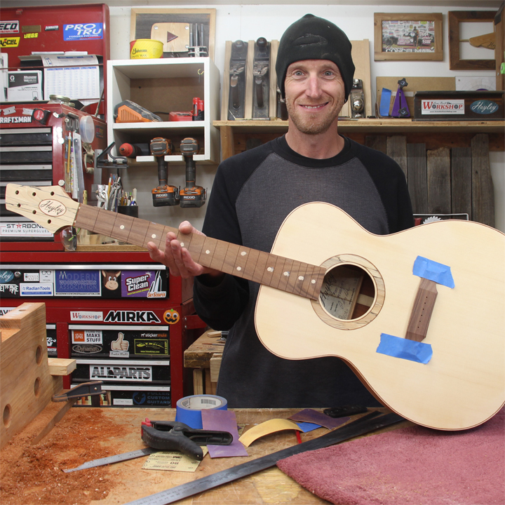 Shaping the Acoustic Guitar Neck