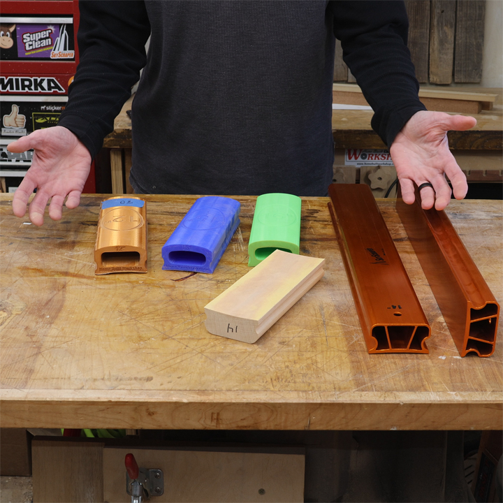 Guitar Fretboard Radius Blocks