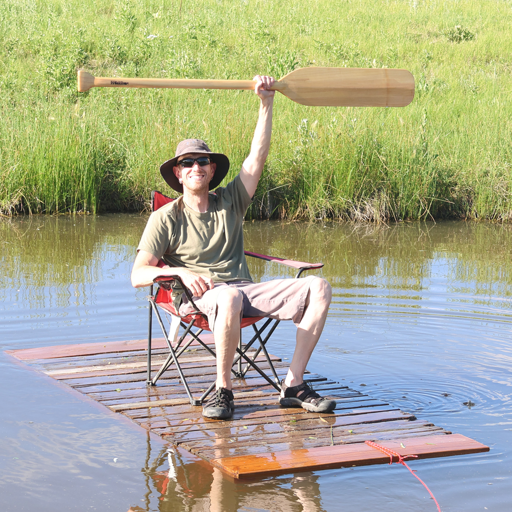 How to Make Canoe Paddle // Woodworking